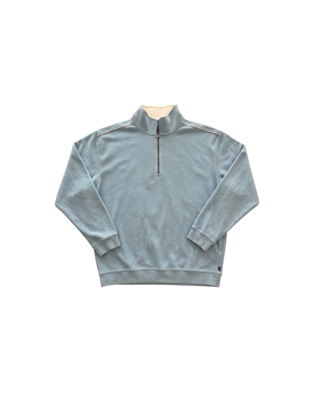 Callaway Men's Pale Blue Half-Zip Golf Pullover (XL)